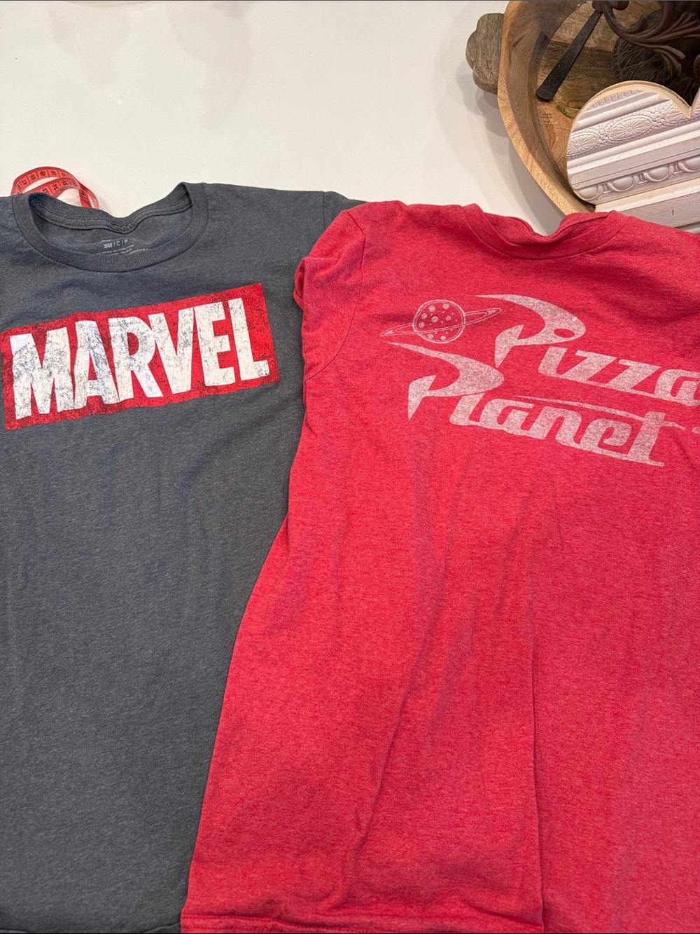 Marvel & Pizza Planet Short Sleeve Graphic Tee Set